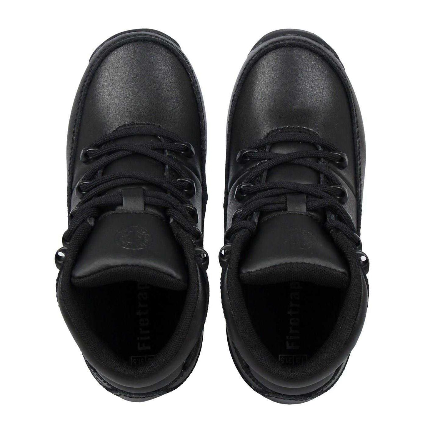 Black - Lifestyle - Firetrap Childrens-Kids Rhino Leather Boots