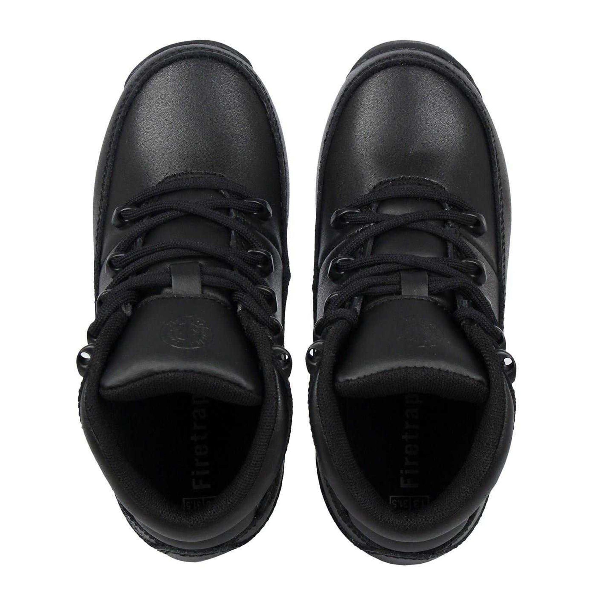 Black - Lifestyle - Firetrap Childrens-Kids Rhino Leather Boots