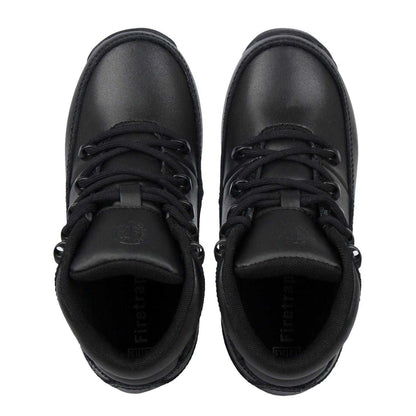 Black - Lifestyle - Firetrap Childrens-Kids Rhino Leather Boots