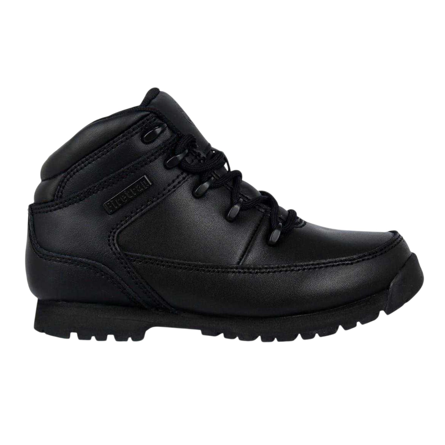 Black - Front - Firetrap Childrens-Kids Rhino Leather Boots