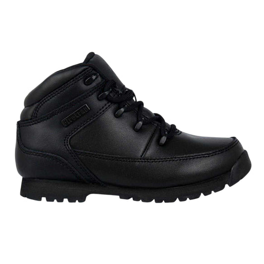 Black - Front - Firetrap Childrens-Kids Rhino Leather Boots