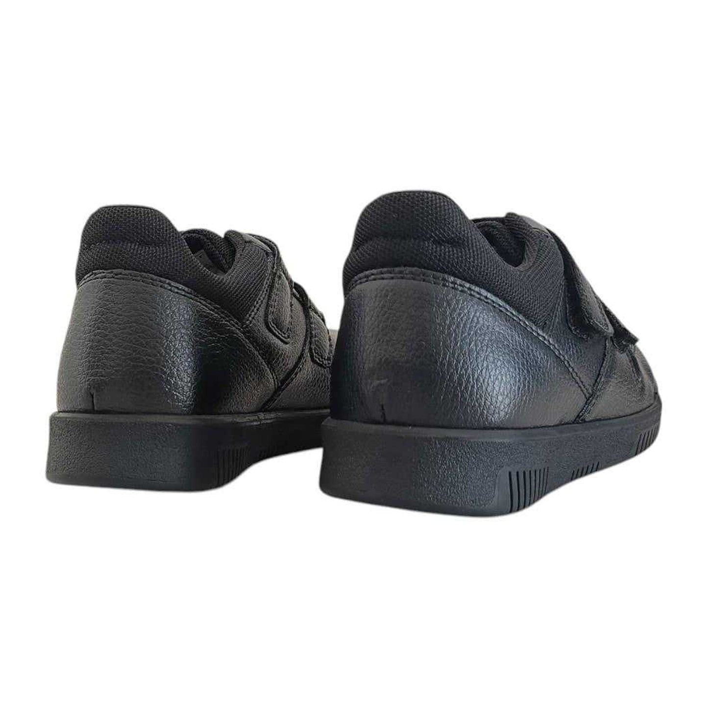 Black - Back - Firetrap Childrens-Kids Alton School Shoes