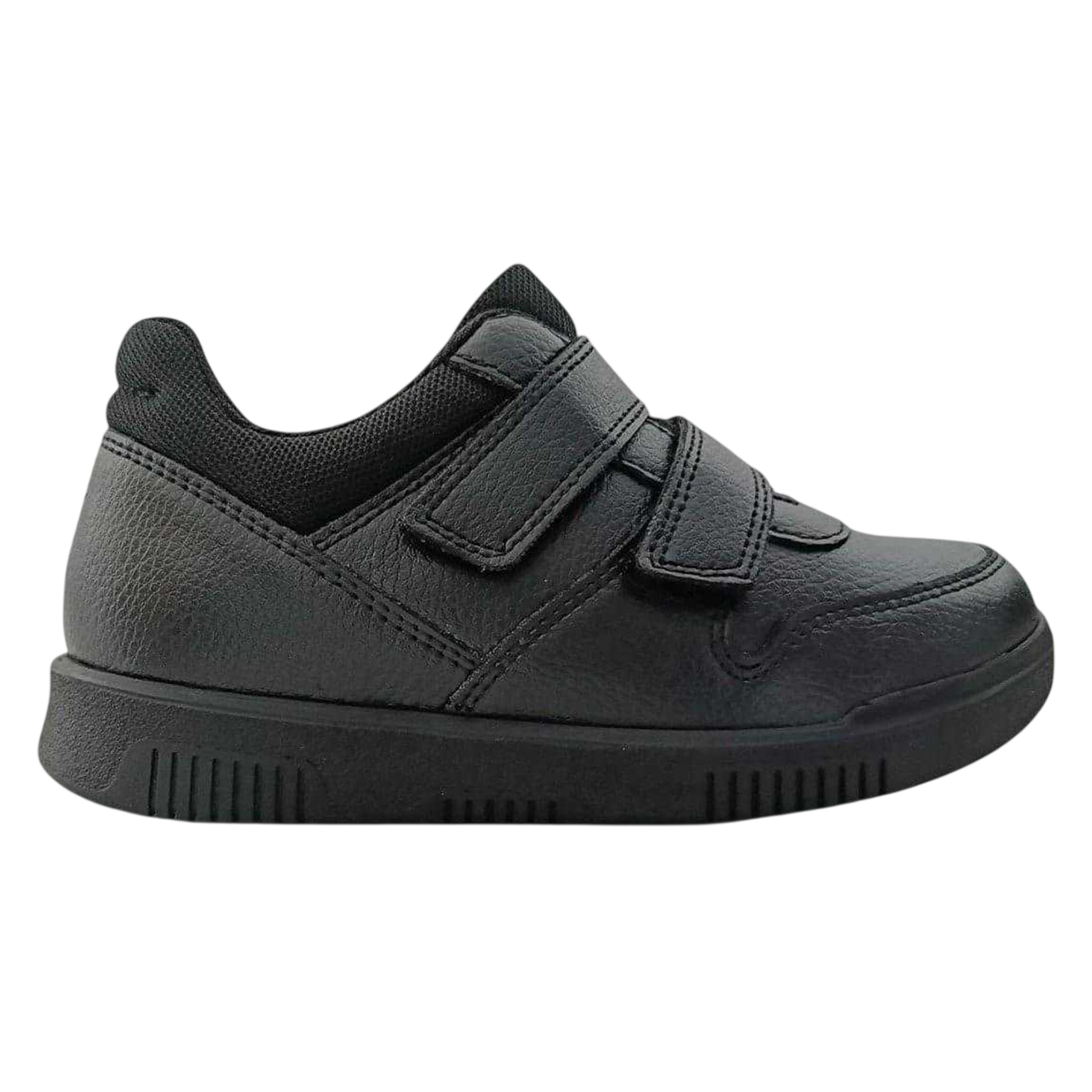 Black - Front - Firetrap Childrens-Kids Alton School Shoes