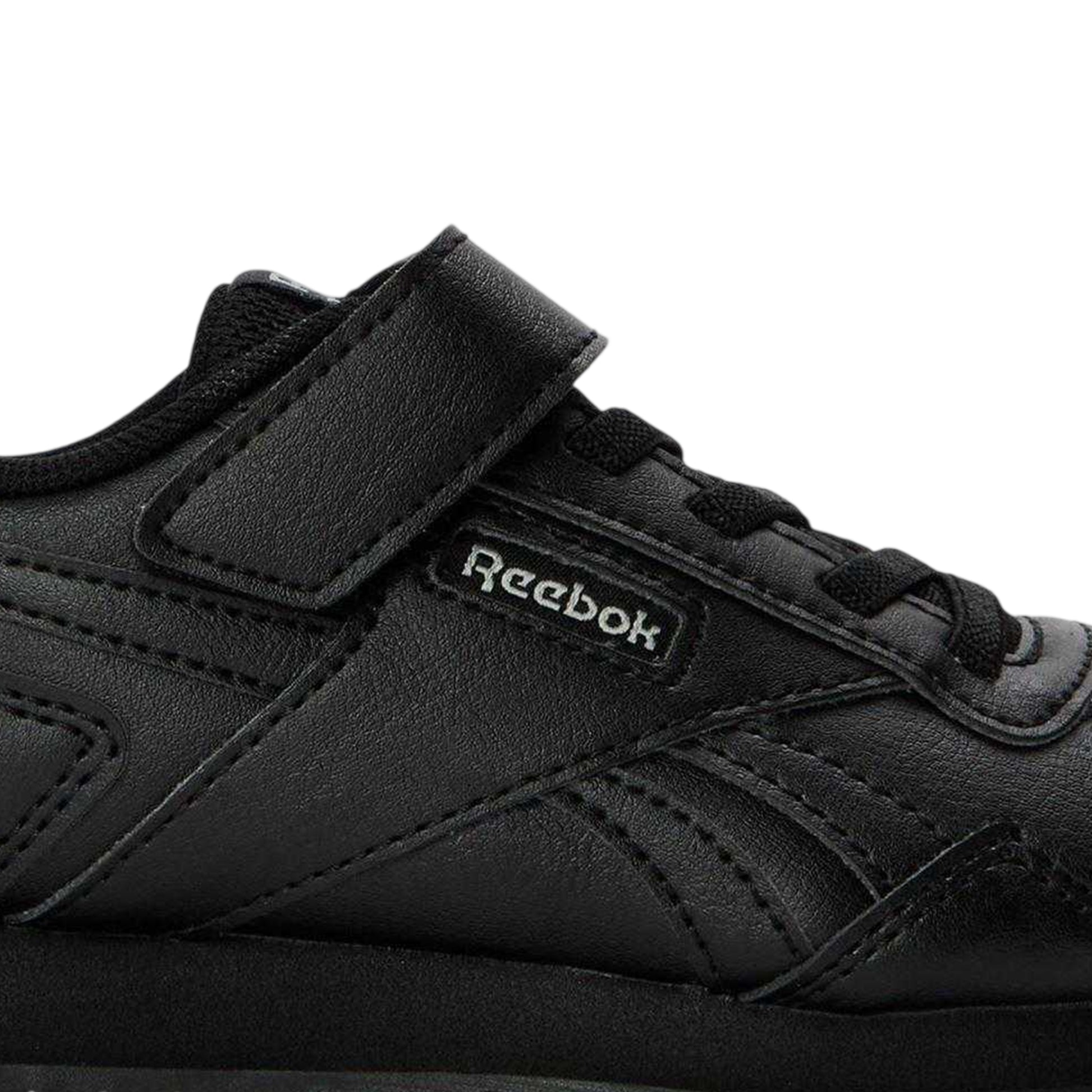 Triple Black - Back - Reebok Childrens-Kids Royal Glide Trainers