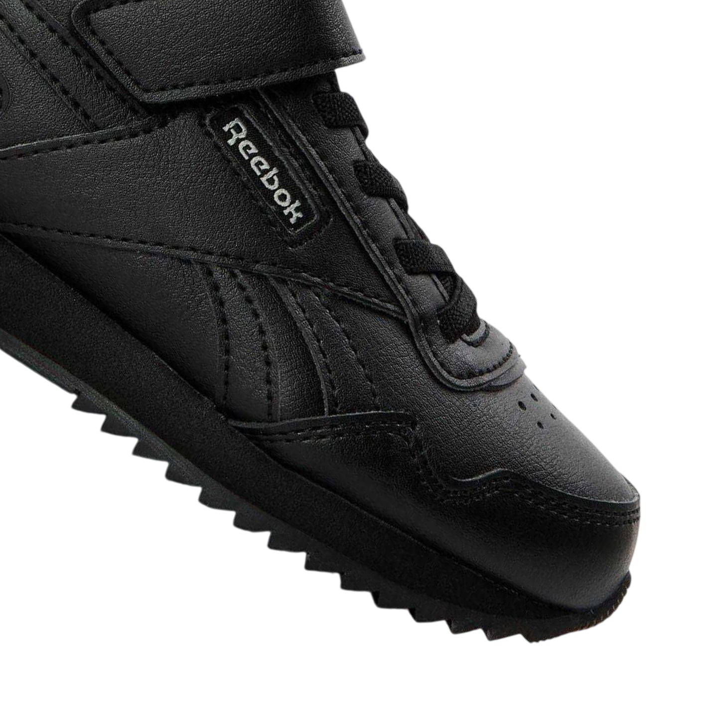 Triple Black - Side - Reebok Childrens-Kids Royal Glide Trainers