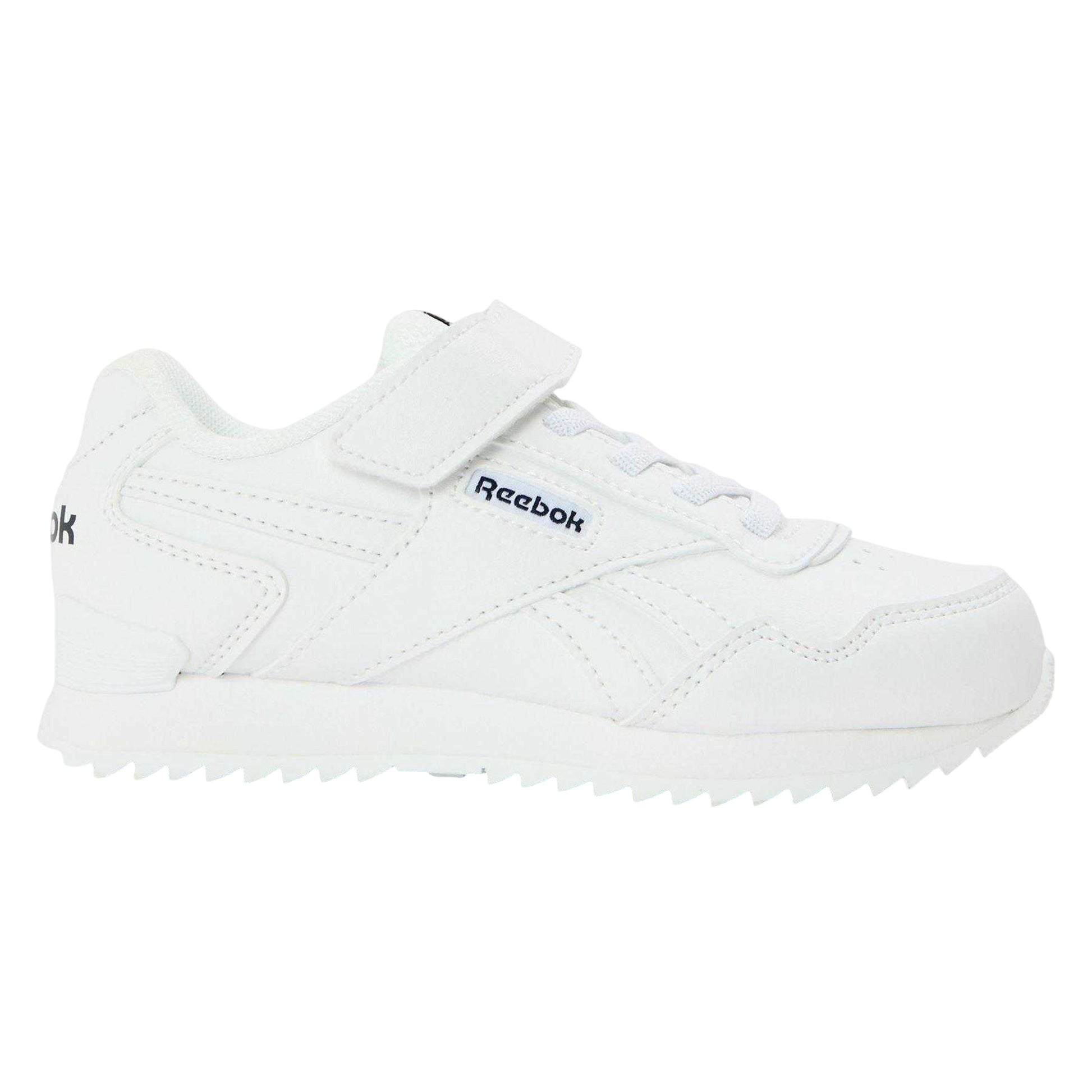 White - Front - Reebok Childrens-Kids Royal Glide Trainers
