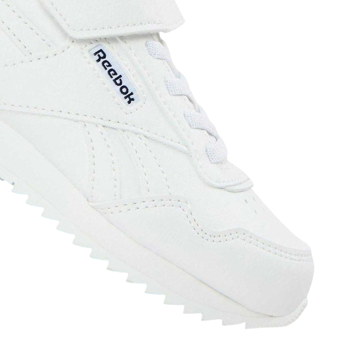 White - Side - Reebok Childrens-Kids Royal Glide Trainers