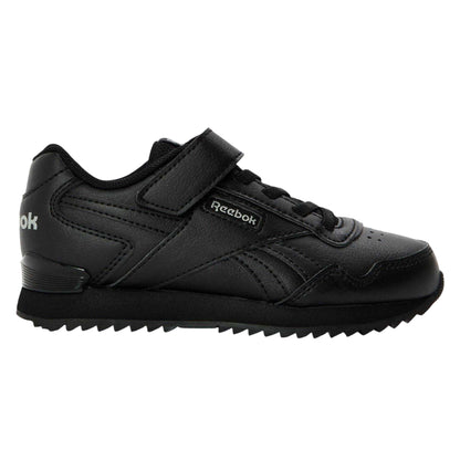 Triple Black - Front - Reebok Childrens-Kids Royal Glide Trainers