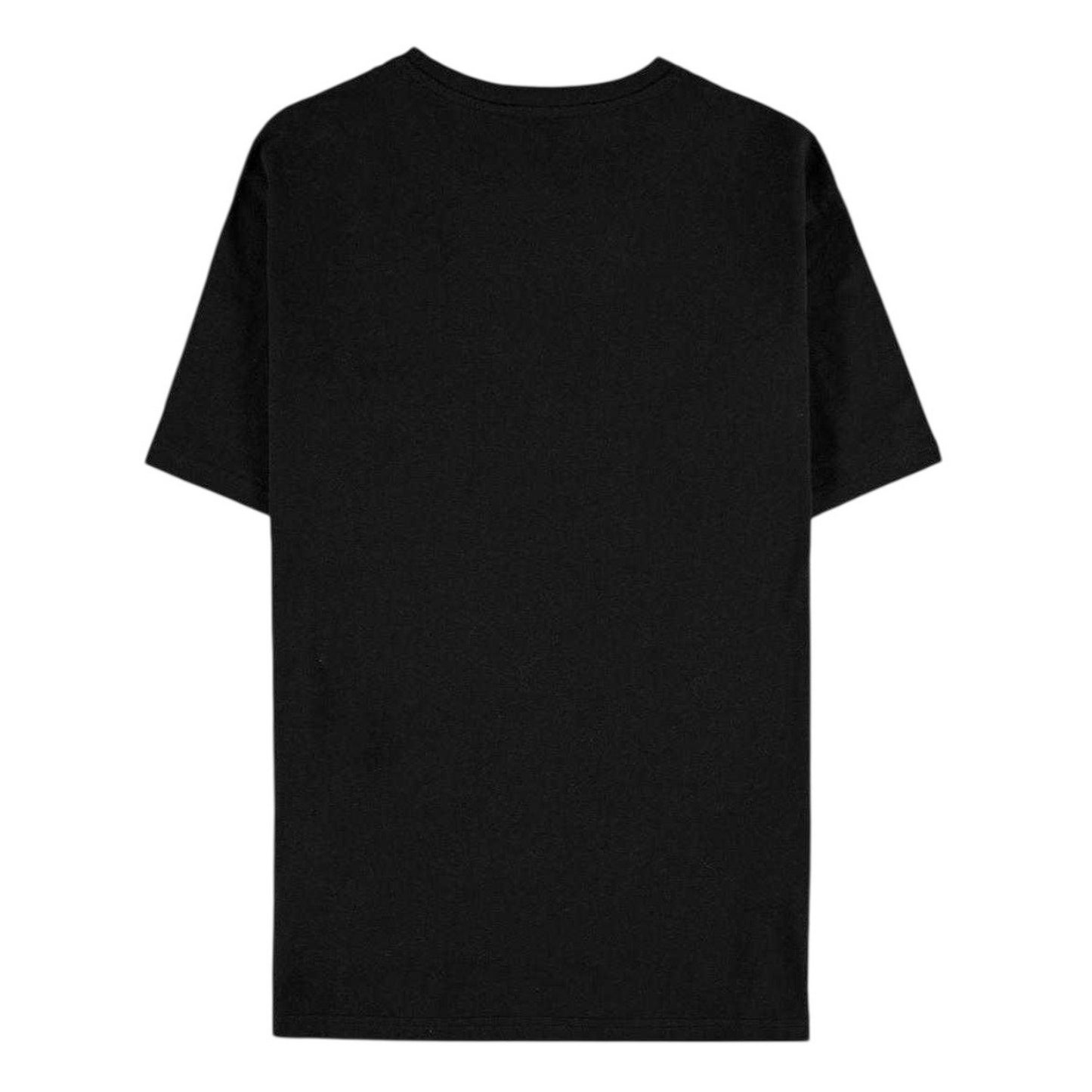 Black - Back - Ghostwire: Tokyo Mens Graphic Print Cotton T-Shirt