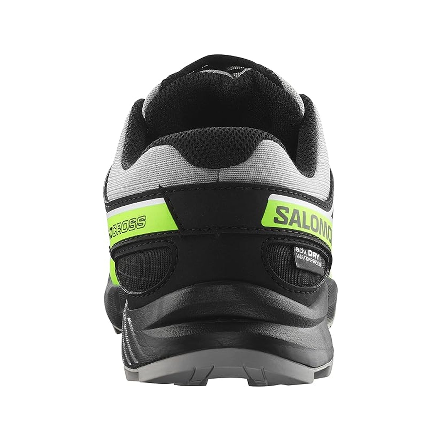 Alloy-Green - Back - Salomon Childrens-Kids Speedcross Waterproof Shoes