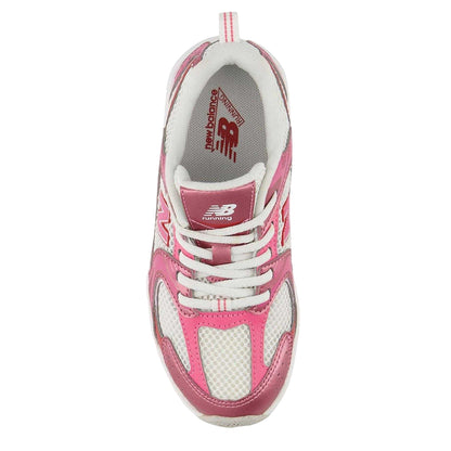 Pink - Side - New Balance Childrens-Kids 530 Trainers