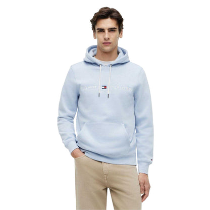 Breezy Blue - Lifestyle - Tommy Hilfiger Mens Logo Hoodie