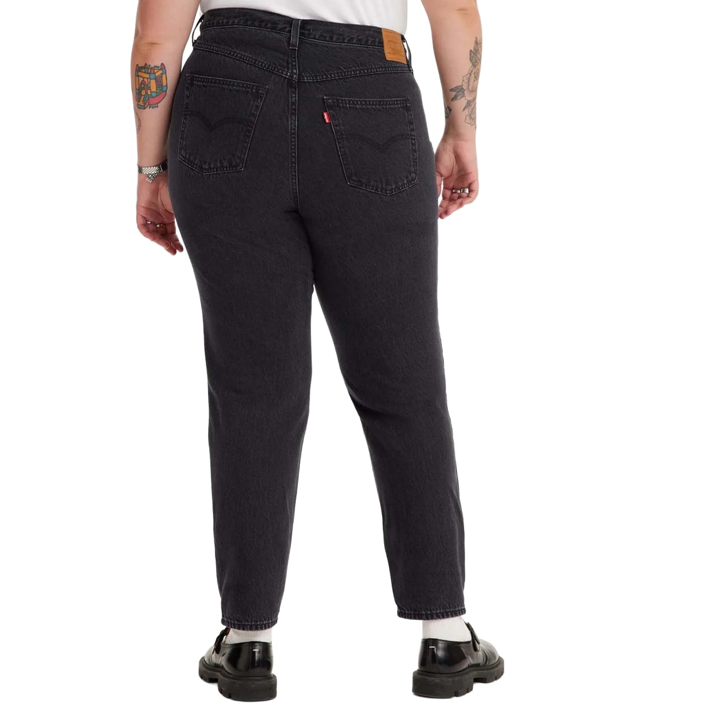 Black - Lifestyle - Levis Womens-Ladies 80´s Mom Plus Jeans