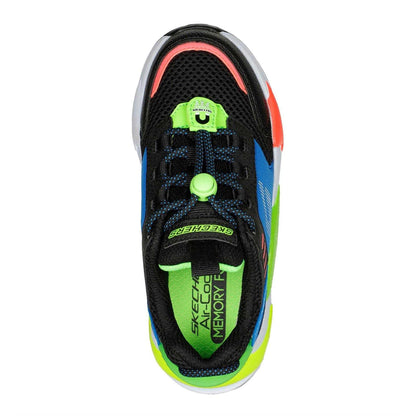 Black - Side - Skechers Childrens-Kids Ultra Surge Mesh Trainers