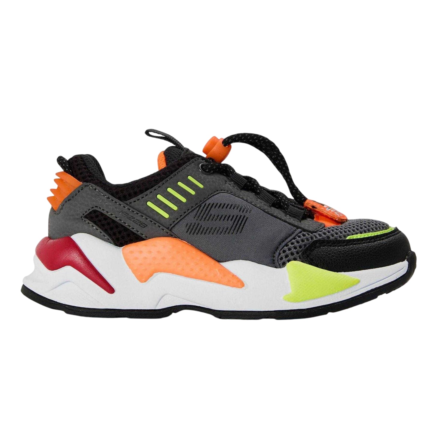 Charcoal Grey - Front - Skechers Childrens-Kids Ultra Surge Mesh Trainers