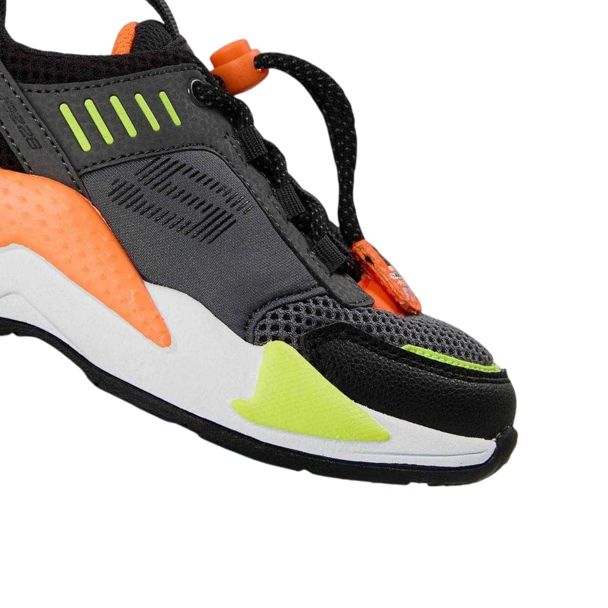 Charcoal Grey - Side - Skechers Childrens-Kids Ultra Surge Mesh Trainers