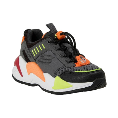 Charcoal Grey - Lifestyle - Skechers Childrens-Kids Ultra Surge Mesh Trainers