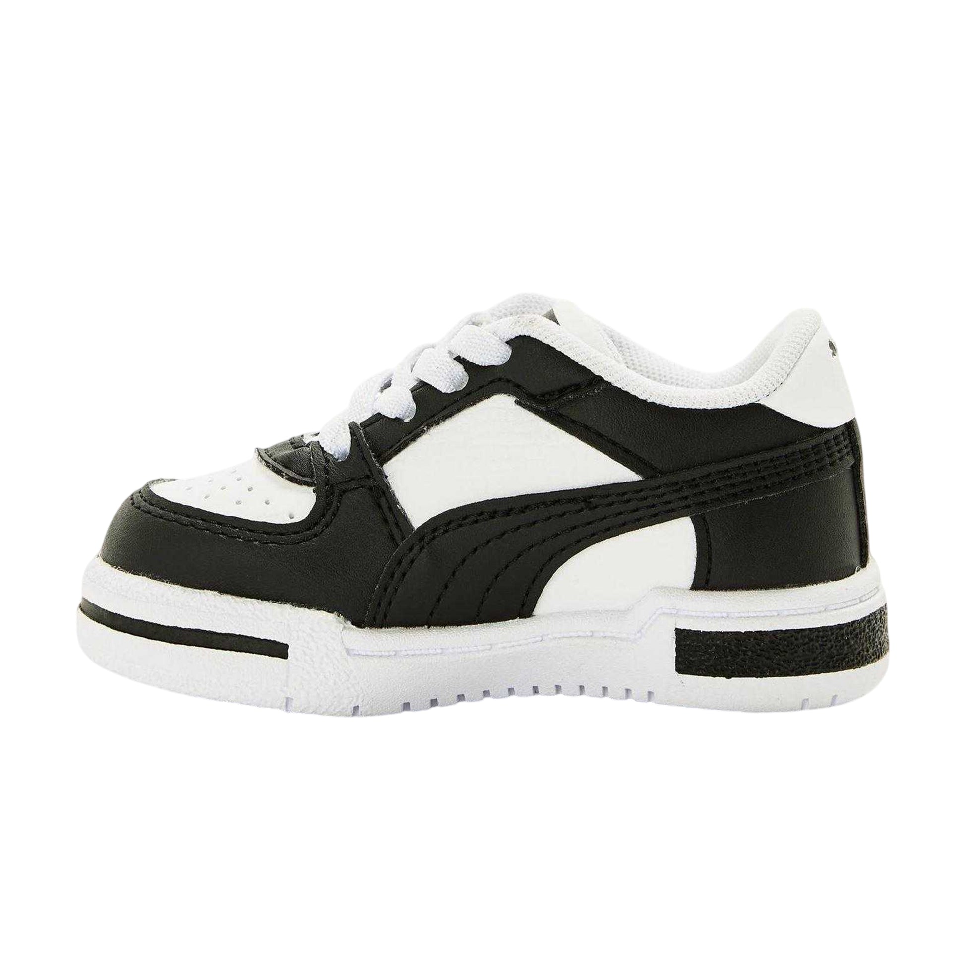 Black-White - Back - Puma Childrens-Kids CA Pro Low Cut Trainers