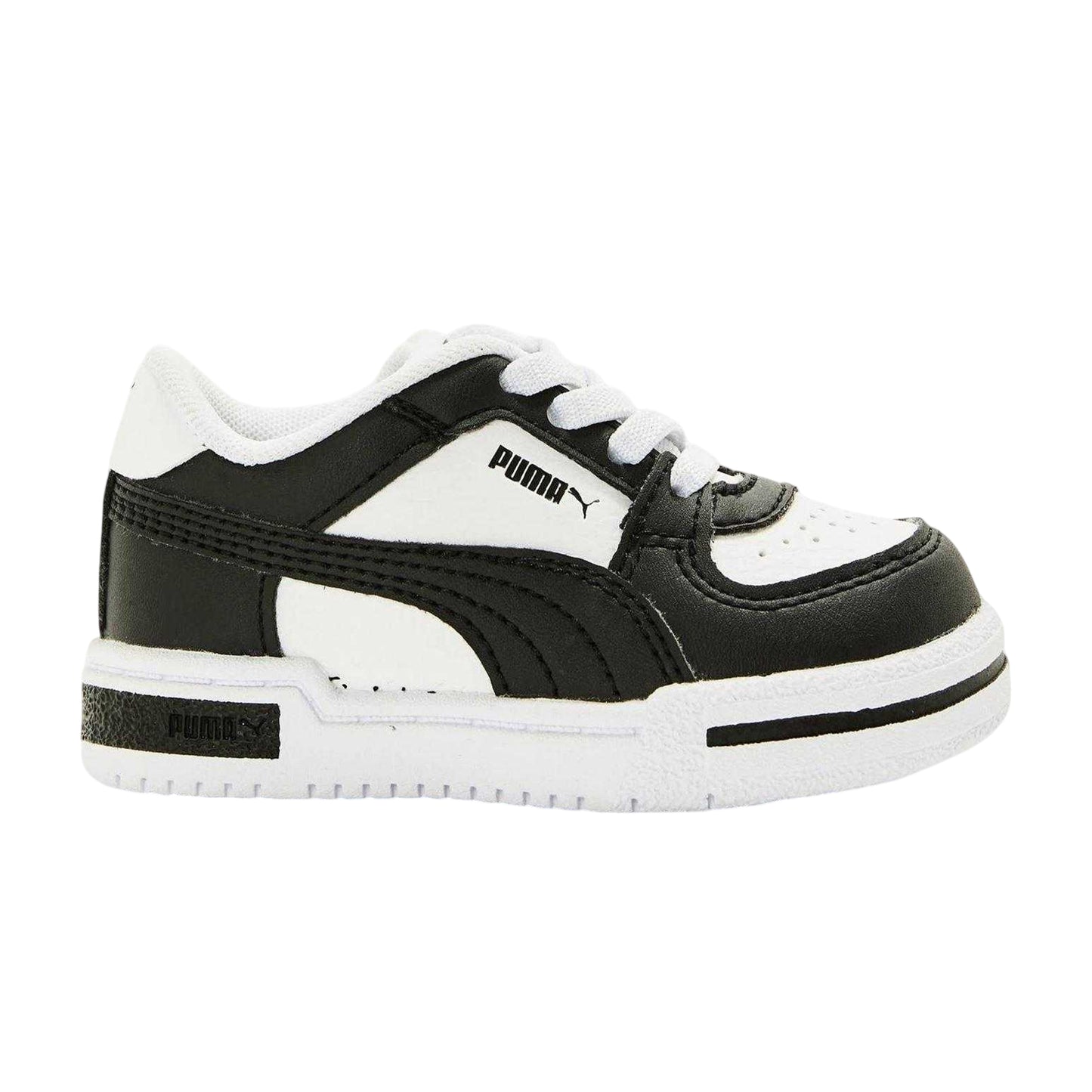 Black-White - Front - Puma Childrens-Kids CA Pro Low Cut Trainers