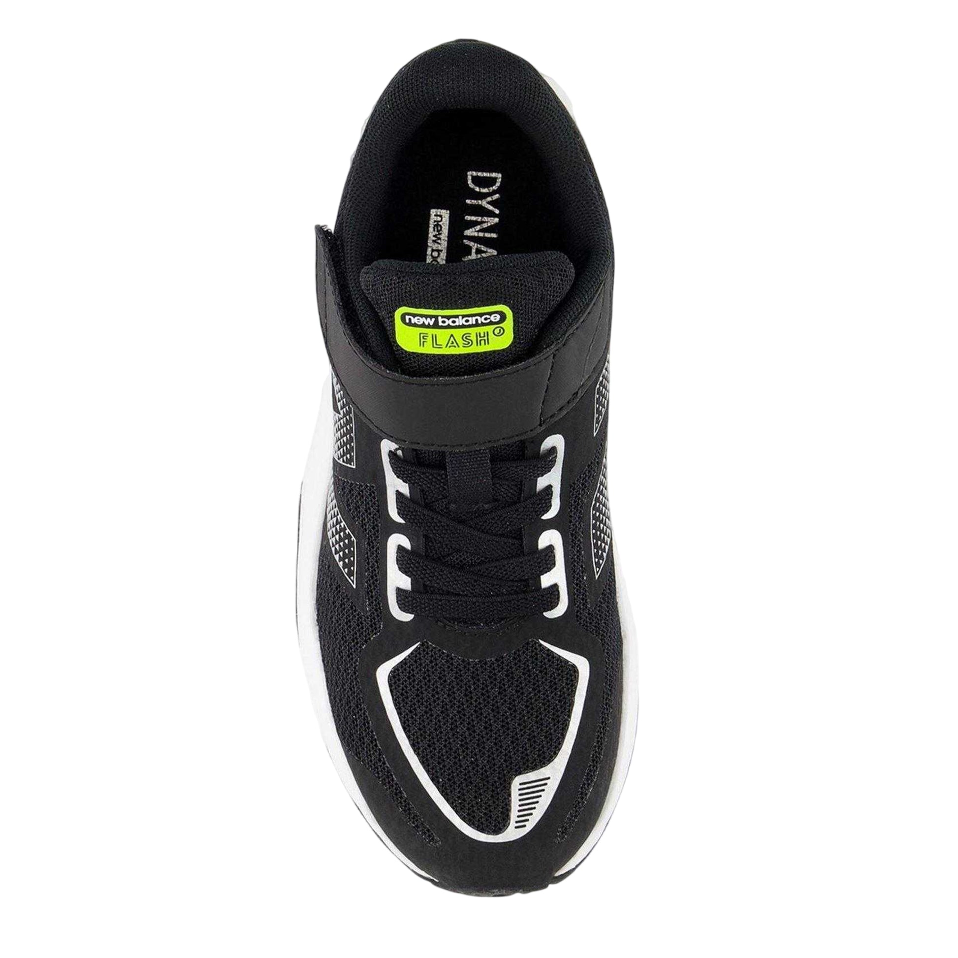 Black - Side - New Balance Childrens-Kids Flash V7 Trainers