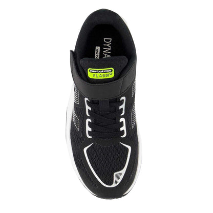 Black - Side - New Balance Childrens-Kids Flash V7 Trainers
