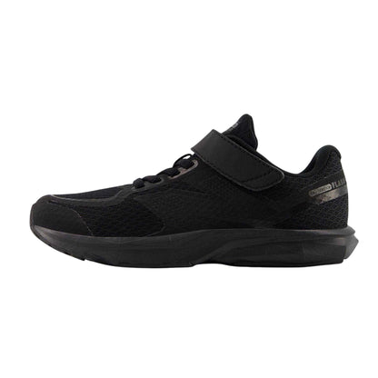Jet Black - Back - New Balance Childrens-Kids Flash V7 Trainers