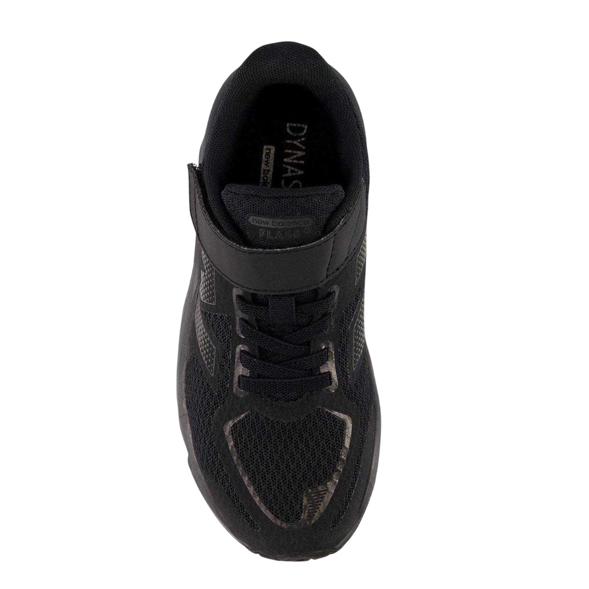 Jet Black - Side - New Balance Childrens-Kids Flash V7 Trainers