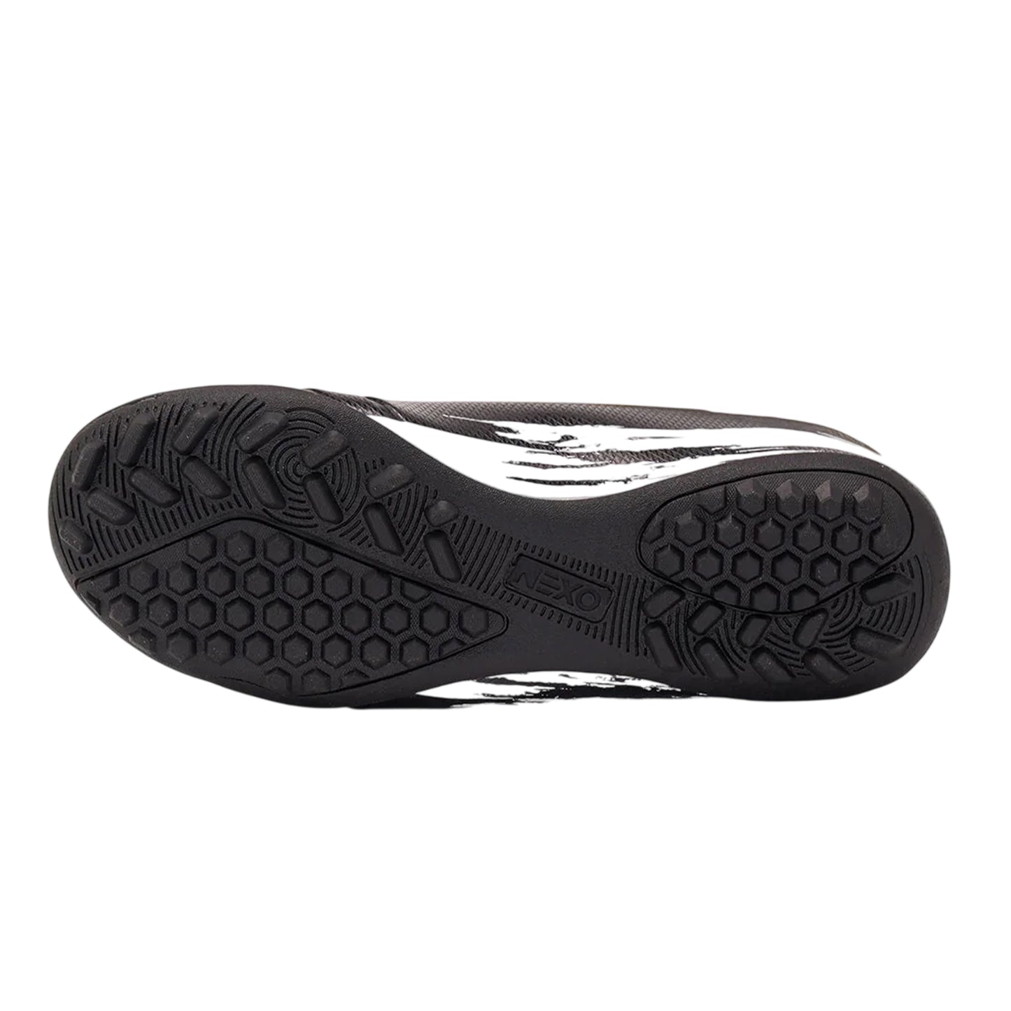 Black - Lifestyle - OXEN Childrens-Kids Mini Viper Artificial Ground Football Boots