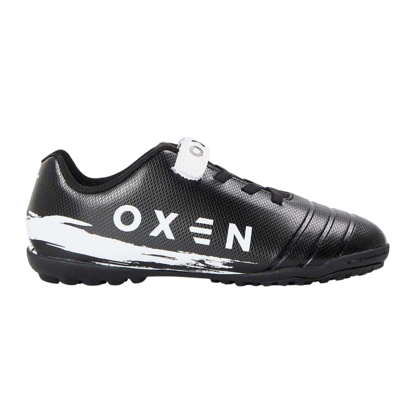 Black - Front - OXEN Childrens-Kids Mini Viper Artificial Ground Football Boots