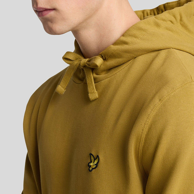Yellow - Lifestyle - Lyle & Scott Mens Pull Over Hoodie