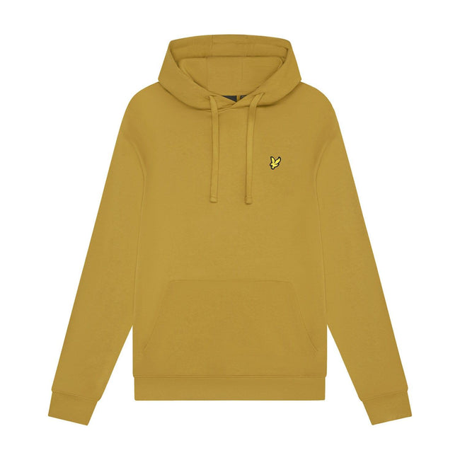 Yellow - Pack Shot - Lyle & Scott Mens Pull Over Hoodie