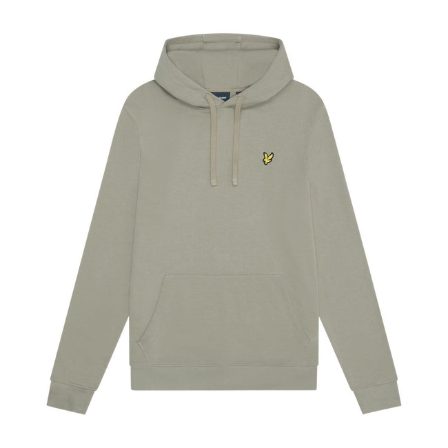 Beige - Pack Shot - Lyle & Scott Mens Pull Over Hoodie