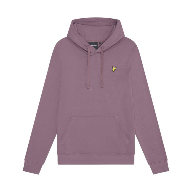Purple - Pack Shot - Lyle & Scott Mens Pull Over Hoodie