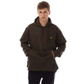 Olive - Front - Lyle & Scott Mens Pull Over Hoodie