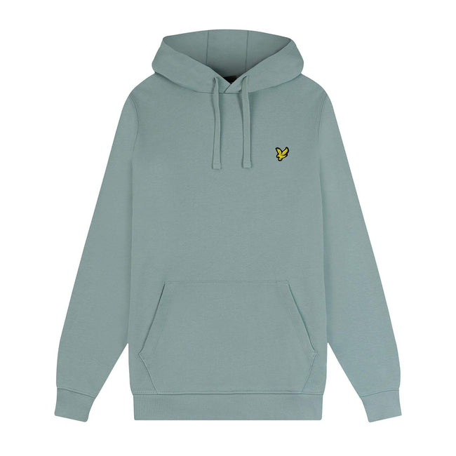 Blue - Pack Shot - Lyle & Scott Mens Pull Over Hoodie
