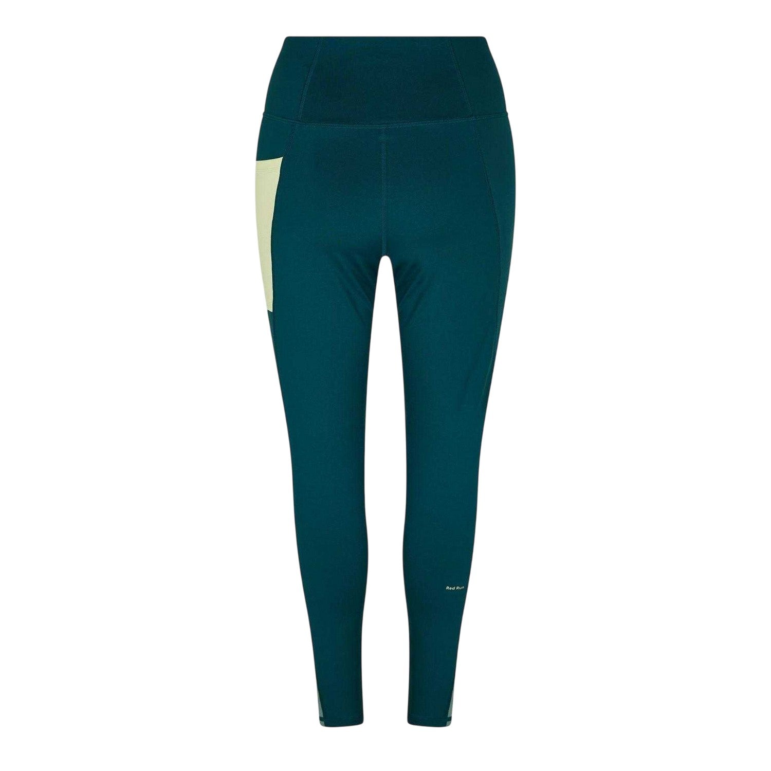 Dark Green - Back - Red Run Womens-Ladies Skyline Sculpted Leggings