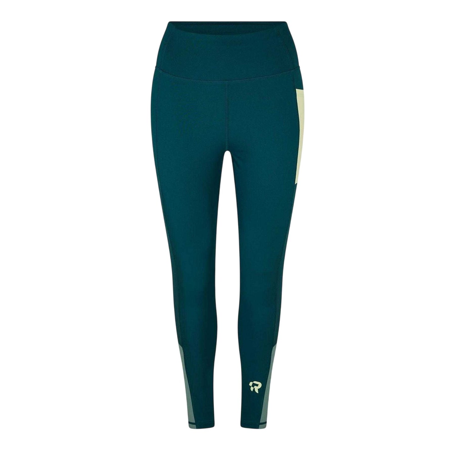 Dark Green - Front - Red Run Womens-Ladies Skyline Sculpted Leggings
