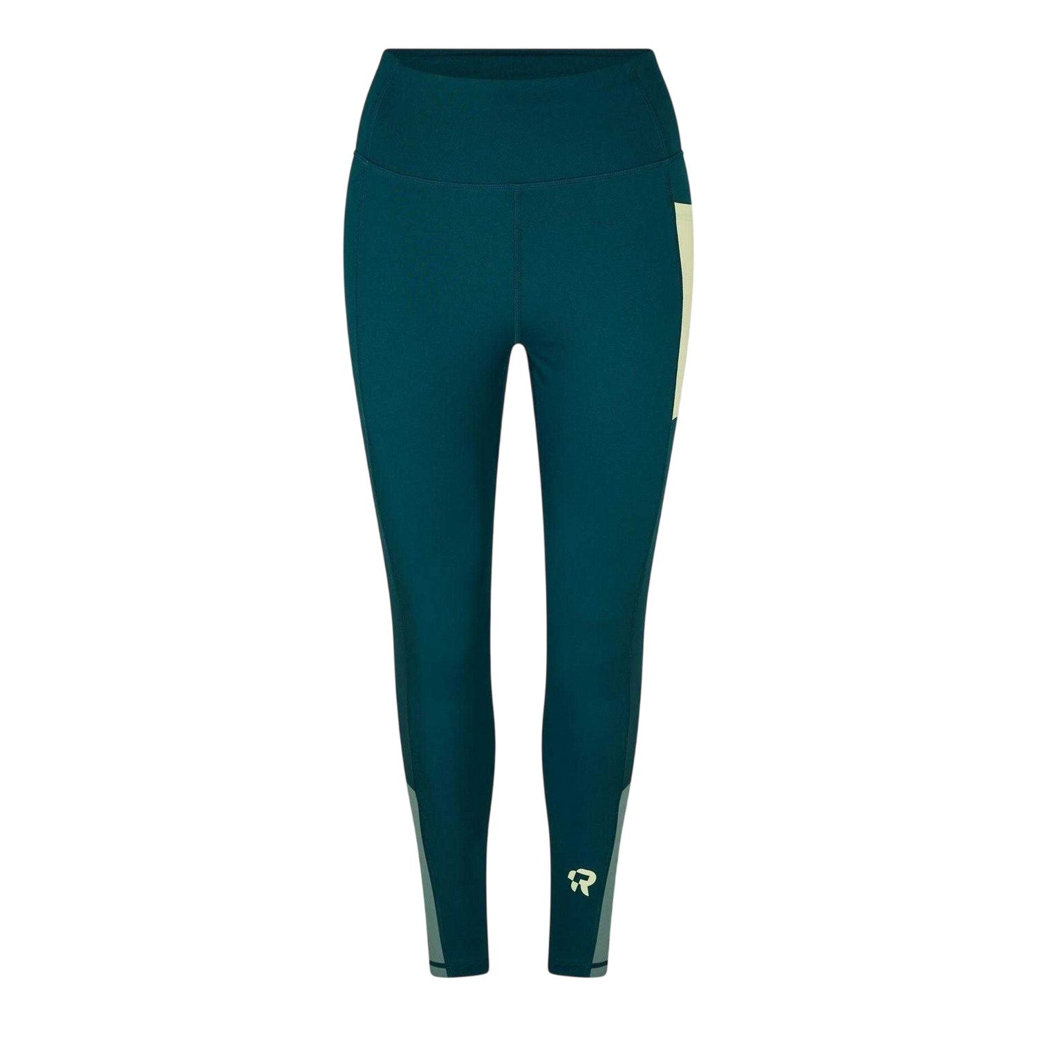 Dark Green - Front - Red Run Womens-Ladies Skyline Sculpted Leggings
