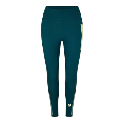 Dark Green - Front - Red Run Womens-Ladies Skyline Sculpted Leggings