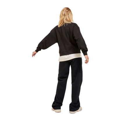 Black - Lifestyle - JJXX Womens-Ladies High Rise Wide Leg Sweatpants