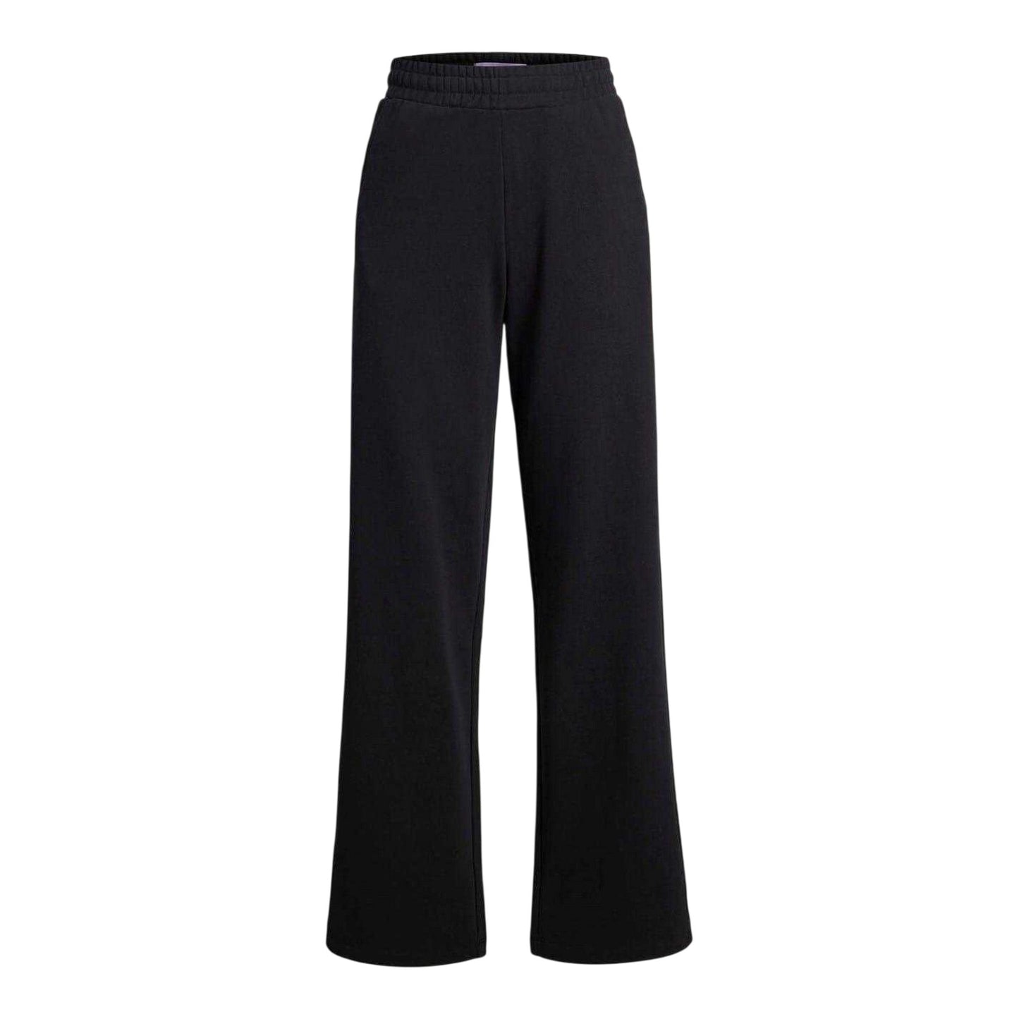 Black - Front - JJXX Womens-Ladies High Rise Wide Leg Sweatpants