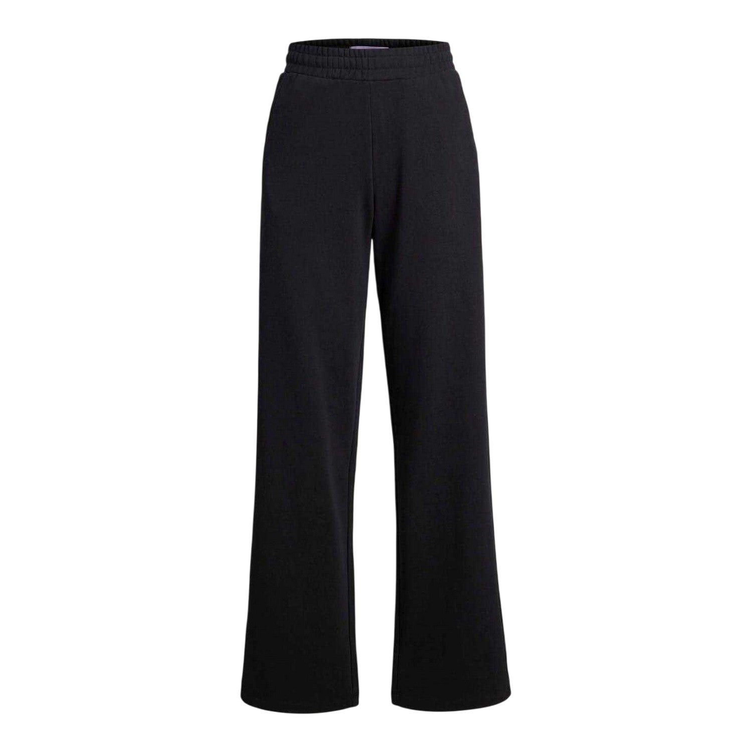 Black - Front - JJXX Womens-Ladies High Rise Wide Leg Sweatpants