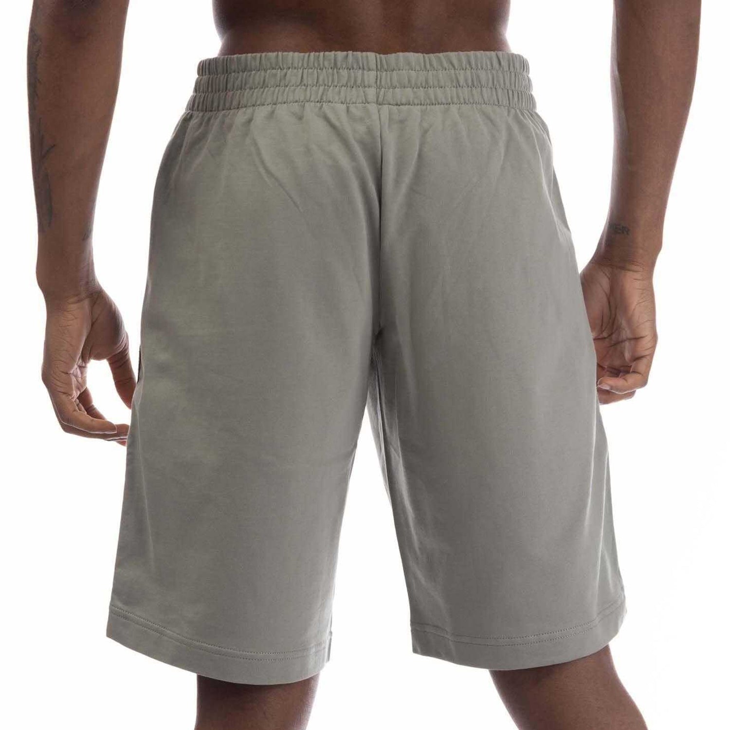 Green - Back - Emporio Armani Mens Logo Branded Tape Shorts