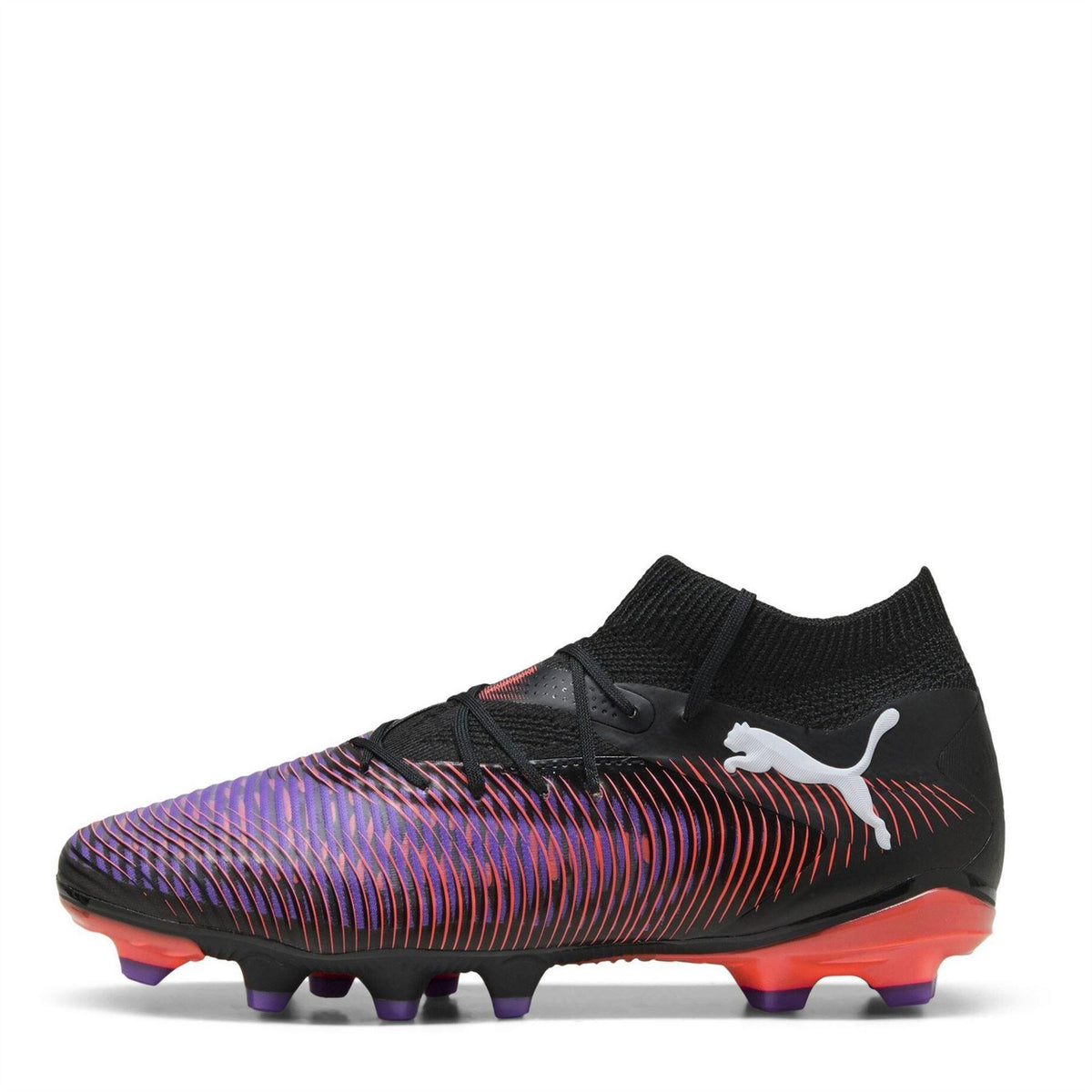 Puma Black - Back - Puma Womens-Ladies Future 8 Pro Firm Ground Football Boots