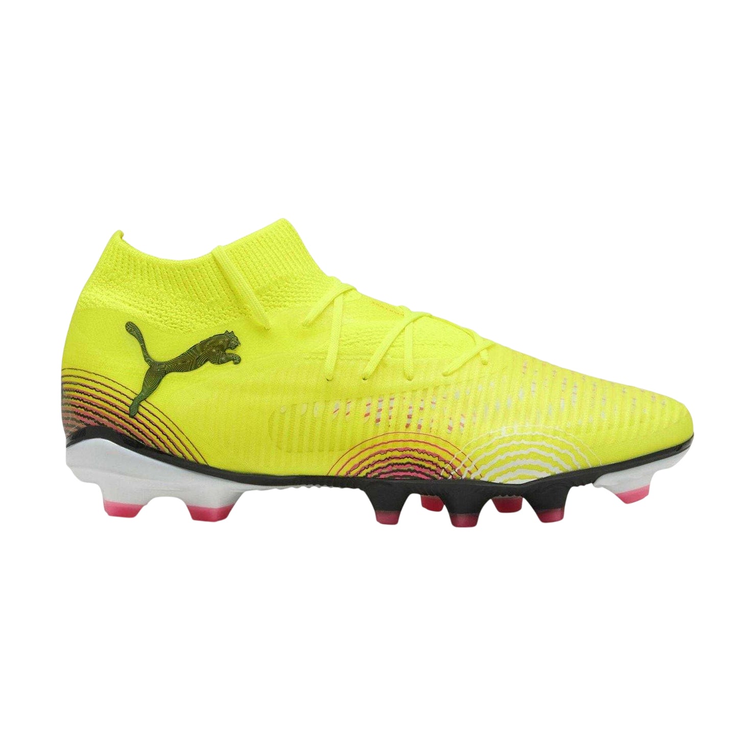 Yellow - Front - Puma Womens-Ladies Future 8 Pro Firm Ground Football Boots