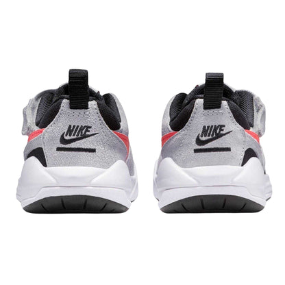 Black-White-Red - Back - Nike Childrens-Kids Air Jordan CMFT Era Suede Panel Trainers