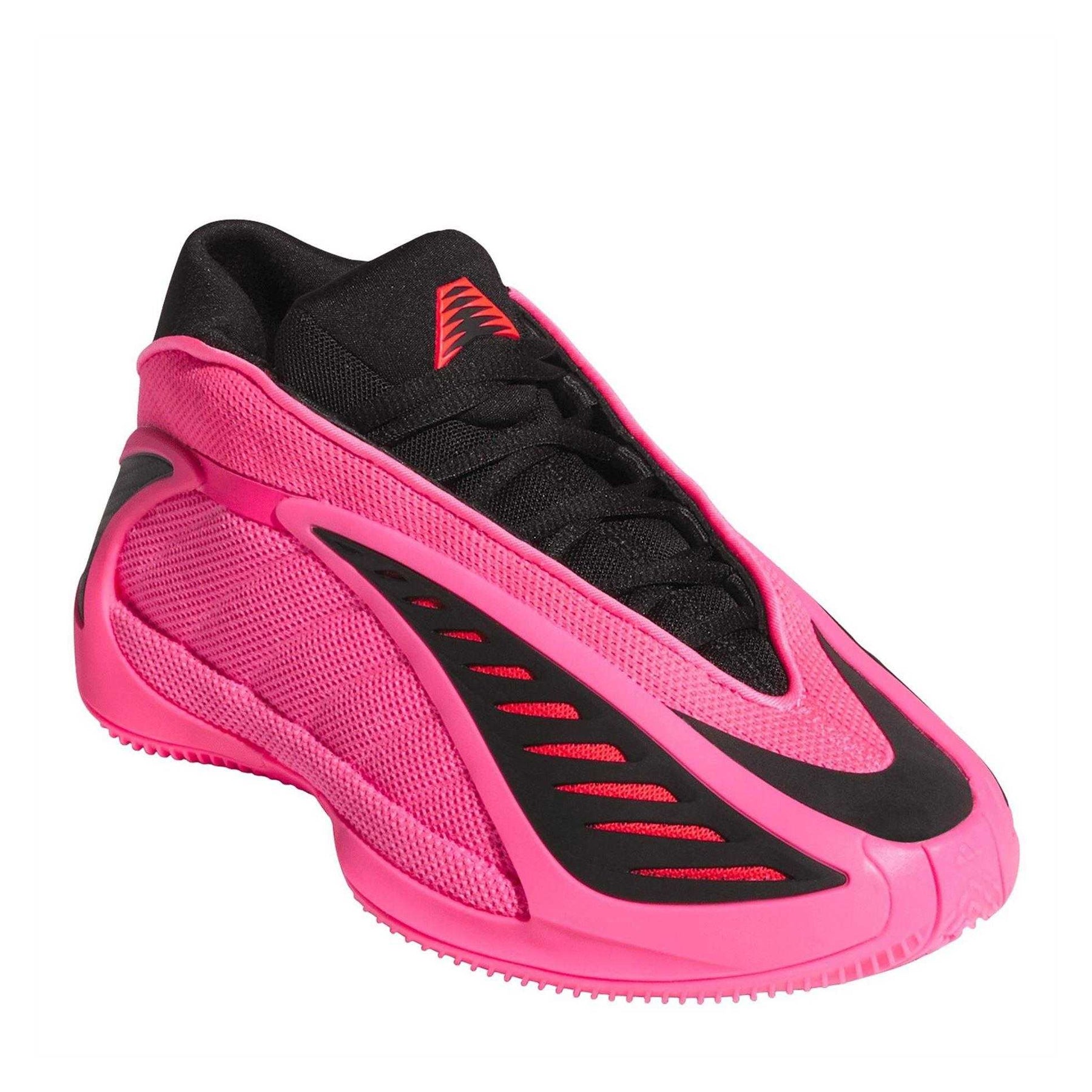 Pink-Black - Lifestyle - Adidas Boys Anthony Edwards Basketball Trainers