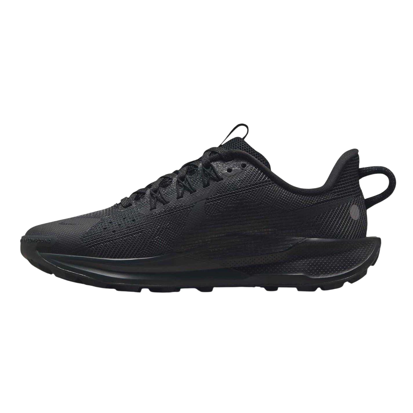 Black - Side - Nike Childrens-Kids Pegasus Trail 5 Shoes