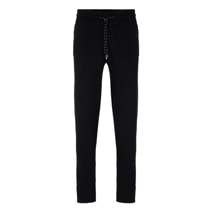 Black - Front - Boss Mens Lacri Tracksuit Bottoms