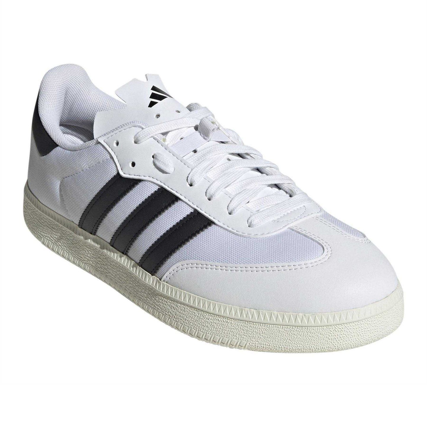 White - Lifestyle - Adidas Childrens-Kids Velosamba 3 Stripes Cycling Trainers